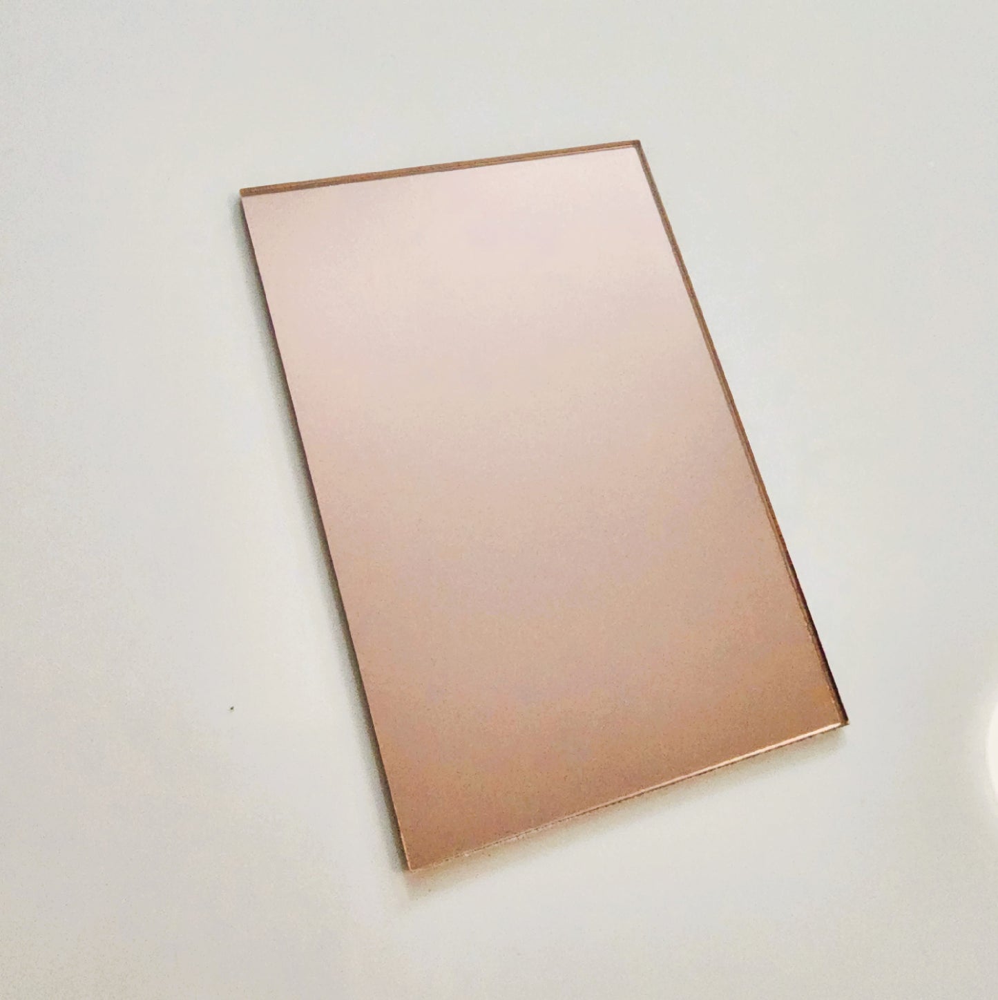 Rose Gold Mirror Acrylic Sheet