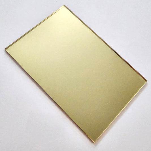 Gold Mirror Acrylic Sheet