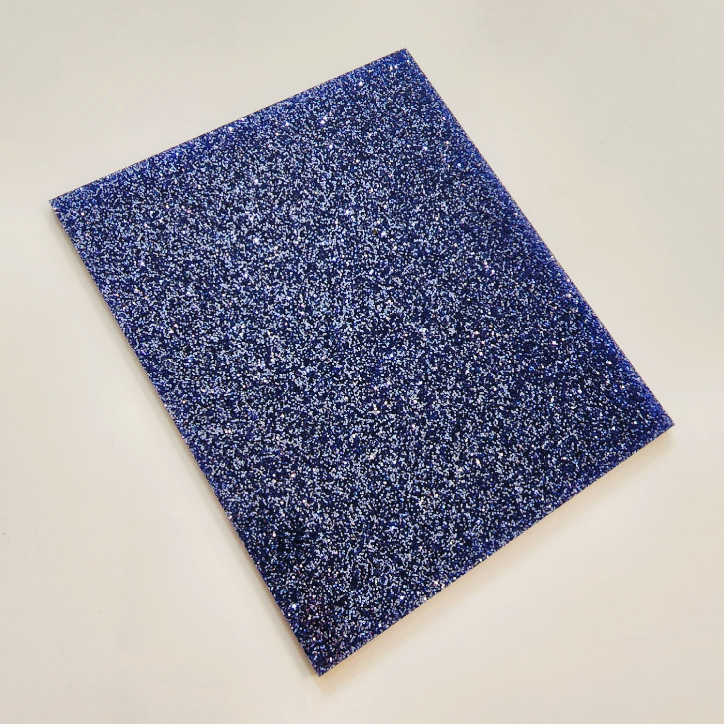 Dark Blue Glitter Acrylic Sheet