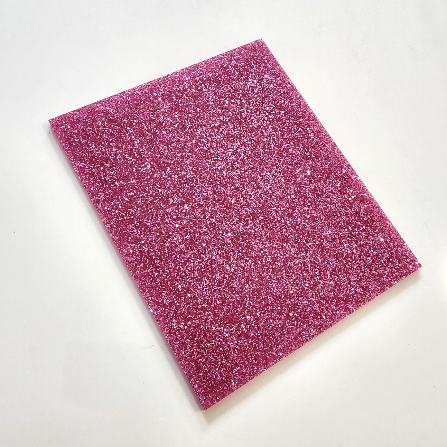 Pink Glitter Acrylic Sheet